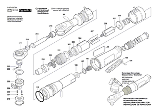 BOSCH Kugellager | Ersatzteile f�r Schlagschrauber, 3/8 RATSCHE - 3609202946