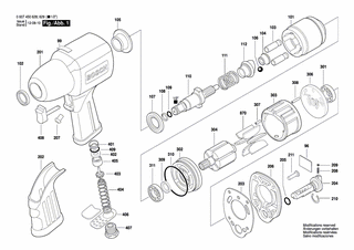 BOSCH Dichtung | Ersatzteile für Schlagschrauber - 3609202A64