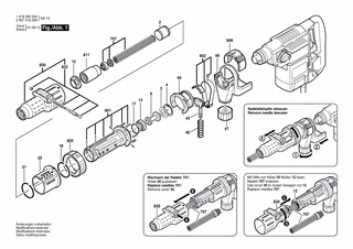 BOSCH Drehgriff | Ersatzteile f�r Nadelabklopfer -...