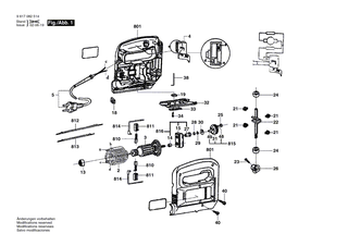 BOSCH B�rstenhalter | Ersatzteile f�r PSB 420 RE - 9618086695