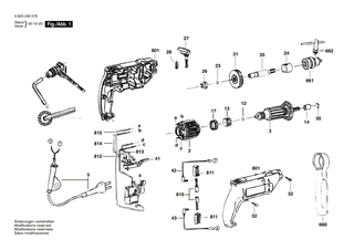BOSCH B�rstenhalter | Ersatzteile f�r PSB 420 RE - 9618086695
