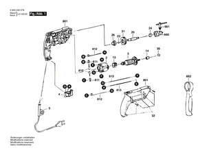 BOSCH B�rstenhalter | Ersatzteile f�r PSB 420 RE - 9618086695