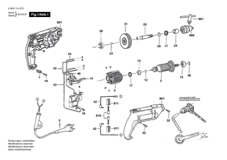 BOSCH B�rstenhalter | Ersatzteile f�r PSB 420 RE - 9618086695