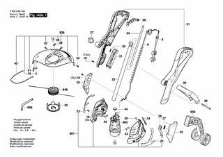 BOSCH Gehuseoberteil | Ersatzteile fr ART 27 | 2609005935