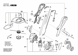 BOSCH Typschild | Ersatzteile für ART 24 | 160111A23V