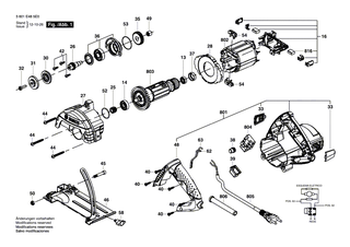 BOSCH Bürstenhalter | Ersatzteile für GDC 125 - F000603061