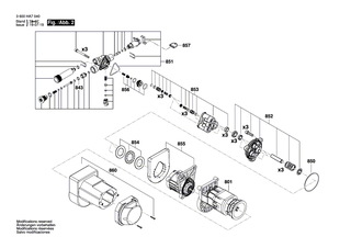 BOSCH Schaltkasten | Ersatzteile f�r AQT 33-10 | F016F04439