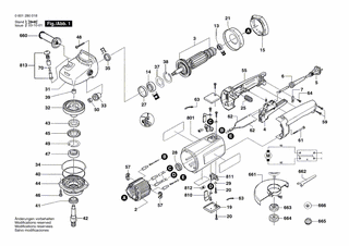 BOSCH Polschuh 220 V | Ersatzteile f�r GDC 125 - F000607063