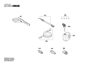 BOSCH Pumpenkopf | Ersatzteile für AQT 42-13 | F016F04570