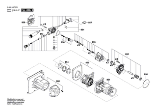 BOSCH Frontverkleidung | Ersatzteile für AQT 42-13 | F016F04616