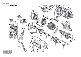 BOSCH Kohleb�rstensatz | Ersatzteile f�r 6003, 6004 - F000611030