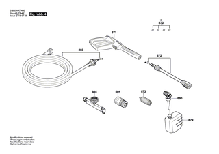 BOSCH R�ckschlagventil | Ersatzteile f�r AQT 45-14 X | F016F04460