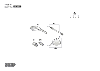 BOSCH Schaltkasten | Ersatzteile fr AQT 40-13 | F016F04439