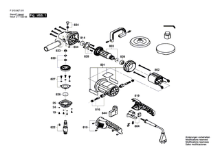 BOSCH Antriebslager | Ersatzteile f�r 9950 - F000615042