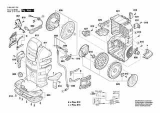 BOSCH Motor | Ersatzteile für AdvancedAquatak 150 | F016L73834