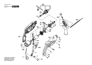 BOSCH Befestigungsschelle | Ersatzteile f�r GSB 1300 - F000616084