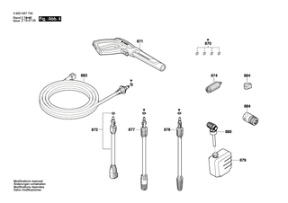 BOSCH Haken | Ersatzteile f�r AdvancedAquatak 150 | F016L73811