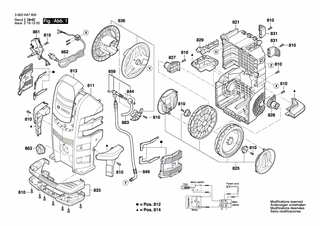 BOSCH Schalterbetaetiger | Ersatzteile für AdvancedAquatak 160 | F016F04805