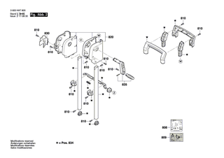 Seal Kit For Bosch AQT 33-10 Pressure Washer - OEM No. F016F04458