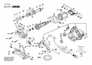 BOSCH Zahnscheibe | Ersatzteile f�r GDC 125 - F000616395