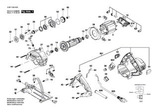 BOSCH Stirnrad | Ersatzteile f�r GDC 125 - F000617024
