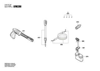 BOSCH Dichtungssatz | Ersatzteile f�r EasyAquatak 120 | F016F04458