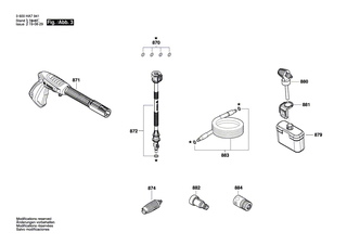 BOSCH Dichtungssatz | Ersatzteile f�r EasyAquatak 120 | F016F04458