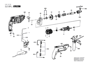 BOSCH Handgriff | Ersatzteile f�r 6003, 6004 - F000633014