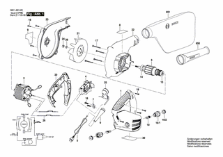 BOSCH Schraube | Ersatzteile f�r GBL 800 E - F002G31025