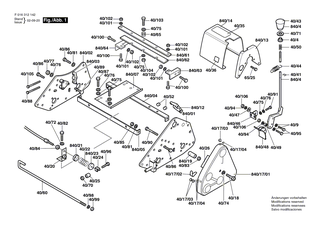 BOSCH Haltearm | Ersatzteile f�r CLUB 20, CLUB B20 - F016100780