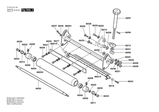 BOSCH Rechen | Ersatzteile f�r CLUB 20, CLUB B20 - F016101246