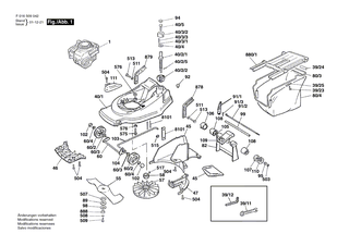 BOSCH Handgriff | Ersatzteile f�r VISCOUNT 19SE - F016101647