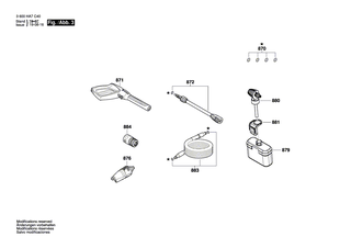 BOSCH Motordeckel | Ersatzteile f�r UniversalAquatak 135 | F016F04614