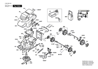 BOSCH Hoehenverstellung | Ersatzteile f�r ARM 32, ARM 32 E - F016102101