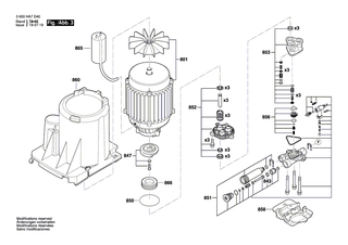 BOSCH Frontverkleidung | Ersatzteile fr AdvancedAquatak 140 | F016F04616