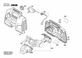 BOSCH Motordeckel | Ersatzteile für EasyAquatak 100 | F016F05130