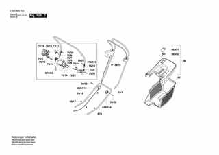 BOSCH Verbindungsleitung | Ersatzteile f�r ARM 32 ACCU,...