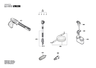BOSCH Frontverkleidung | Ersatzteile f�r EasyAquatak 110 | F016F05133