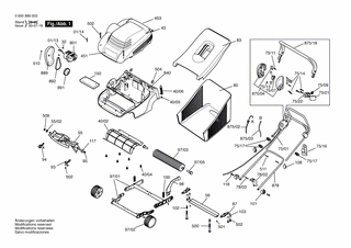 BOSCH Steuerleiste | Ersatzteile f�r ASM 32, ASM 32 ACCU...