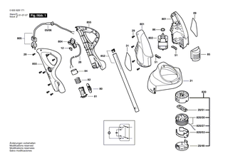 BOSCH Schalter | Ersatzteile f�r ART 23 G, ART 23 GF - F016102352