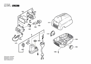 BOSCH H�lle | Ersatzteile f�r AHR 1100 AS - F016102490