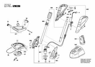 BOSCH Schraube | Ersatzteile für EasyCrassCut 12-230 | F016L72752