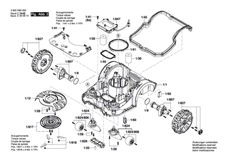 BOSCH Chassis Indego 350 | Ersatzteile f�r Indego 350 | F016105353