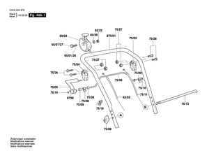 BOSCH Handgriff | Ersatzteile f�r CLASSIC PETROL 43S, P14S - F016102804