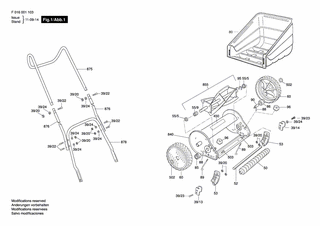 BOSCH Chassis | Ersatzteile f�r AHM 38, AHM 38 C -...
