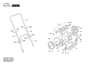 BOSCH Chassis | Ersatzteile f�r AHM 38, AHM 38 C - F016102821