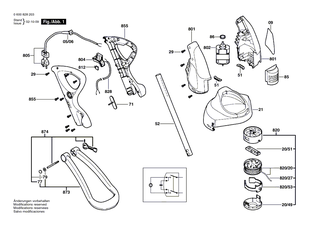 BOSCH Handgriff | Ersatzteile f�r ART 23 GFS, ART 23 GFSV - F016102843