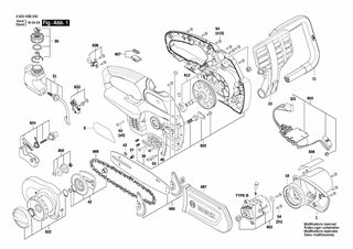 BOSCH Typschild | Ersatzteile für UniversalChain 18 | F016F05156