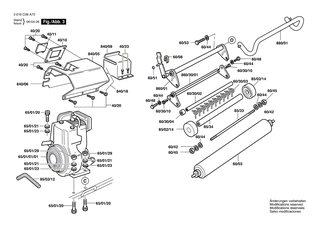 BOSCH Rechen | Ersatzteile f�r BALMORAL 14SE, BALMORAL 17S - F016102985