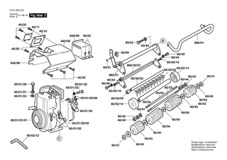 BOSCH Rechen | Ersatzteile f�r BALMORAL 14SE, BALMORAL 17S - F016102985
